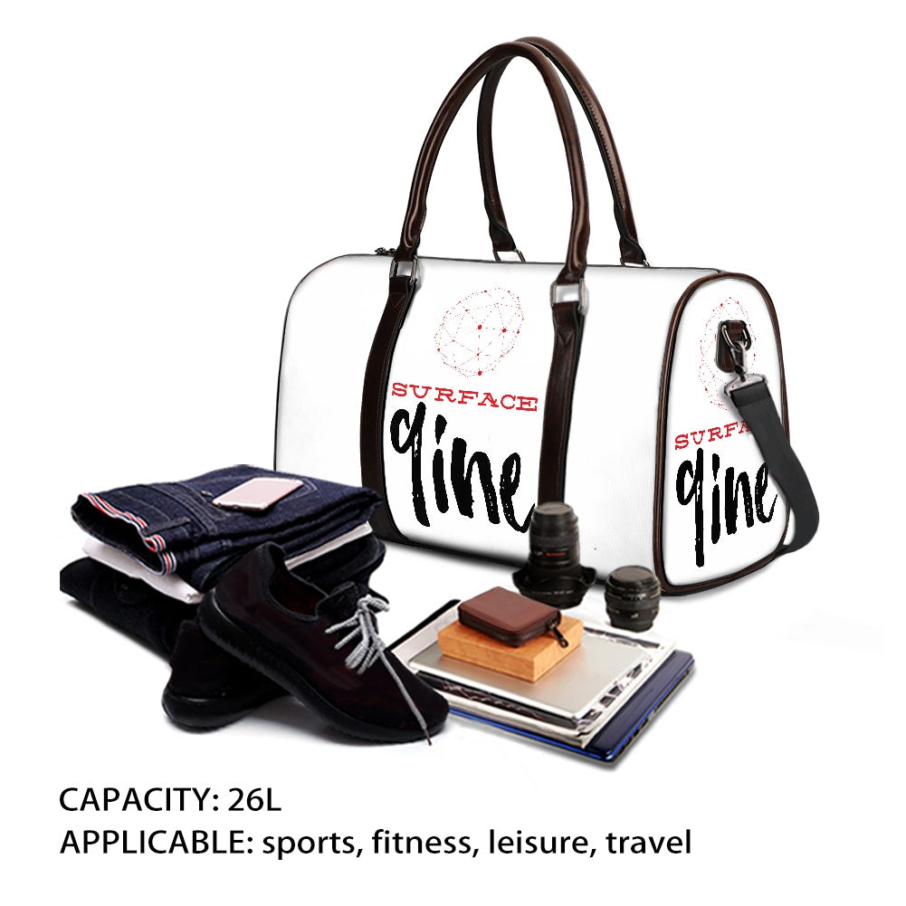 SURFACE 9INE Travel Handbag/ WHITE
