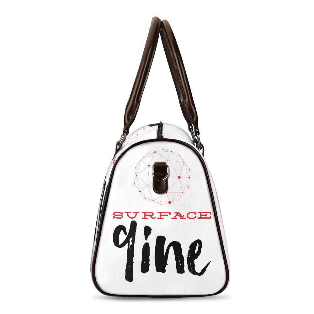 SURFACE 9INE Travel Handbag/ WHITE