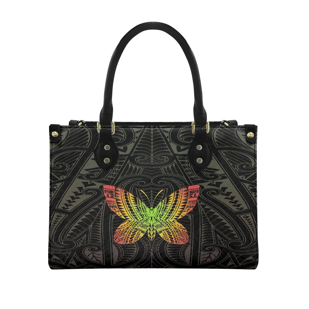 SURFACE 9INE Women's PU leather twill handbag BUTTERFLY