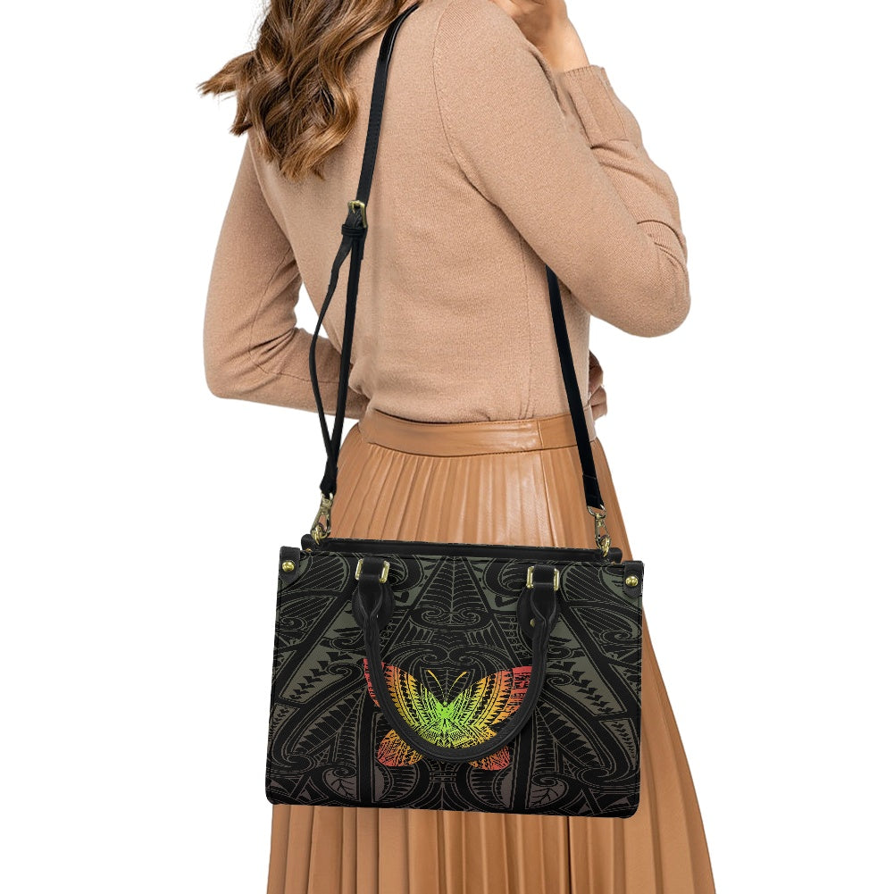 SURFACE 9INE Women's PU leather twill handbag BUTTERFLY