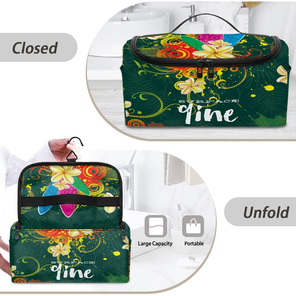 SURFACE 9INE Dyson Storage bag GREEN/FLOWER PRINT