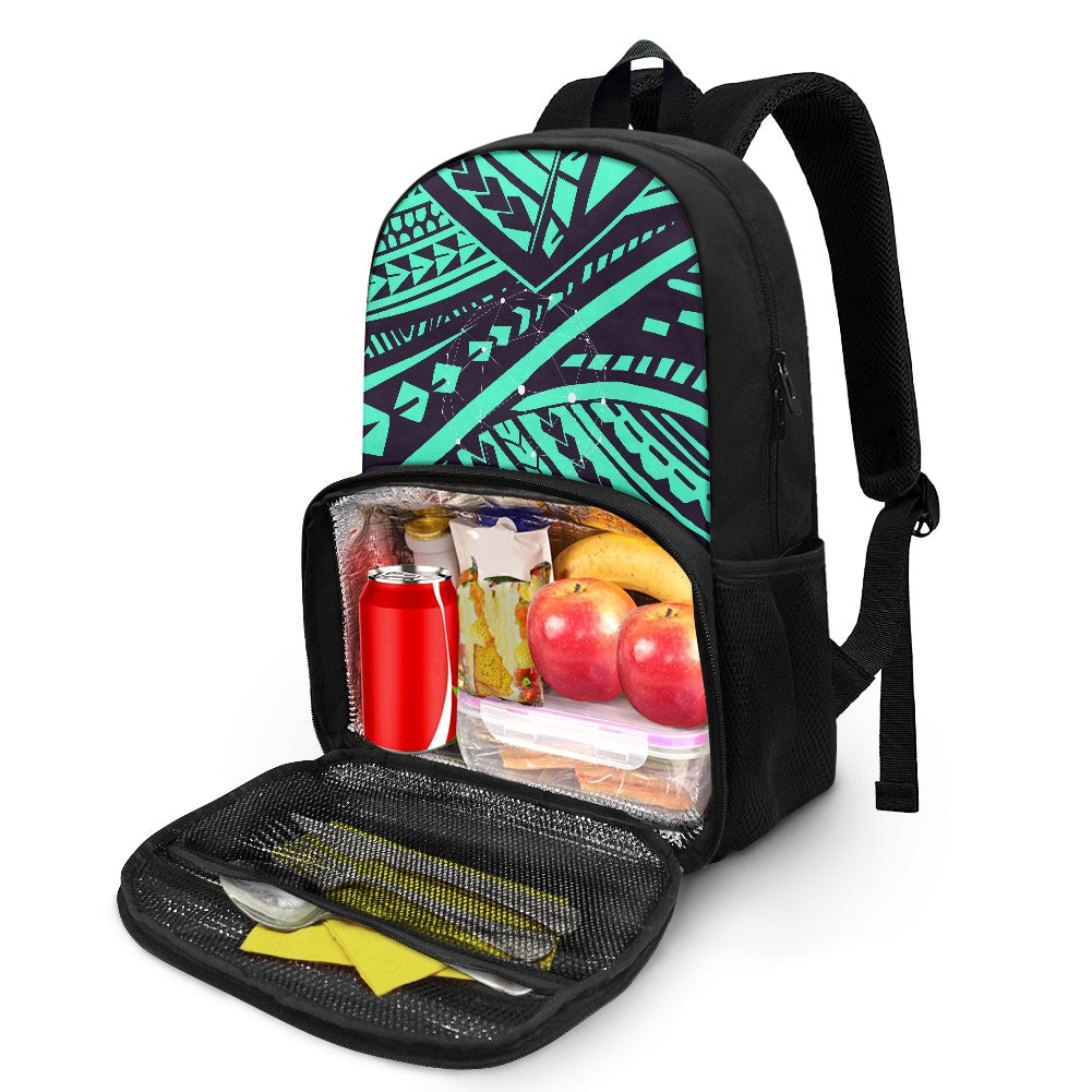 SURFACE 9INE All-in-one Backpack with Lunch bag NEW DESIGN PRINT