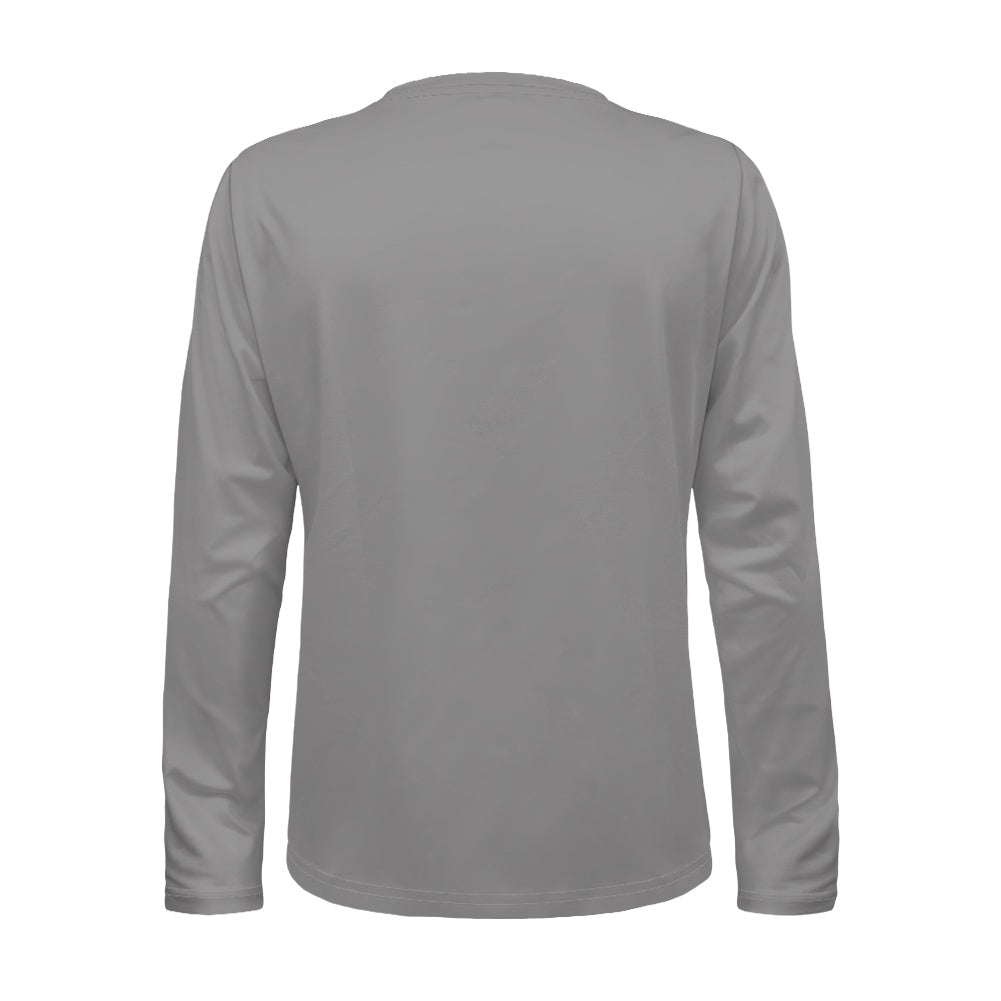 SURFACE 9INE Men's Long Sleeve T-Shirt/ GRAY