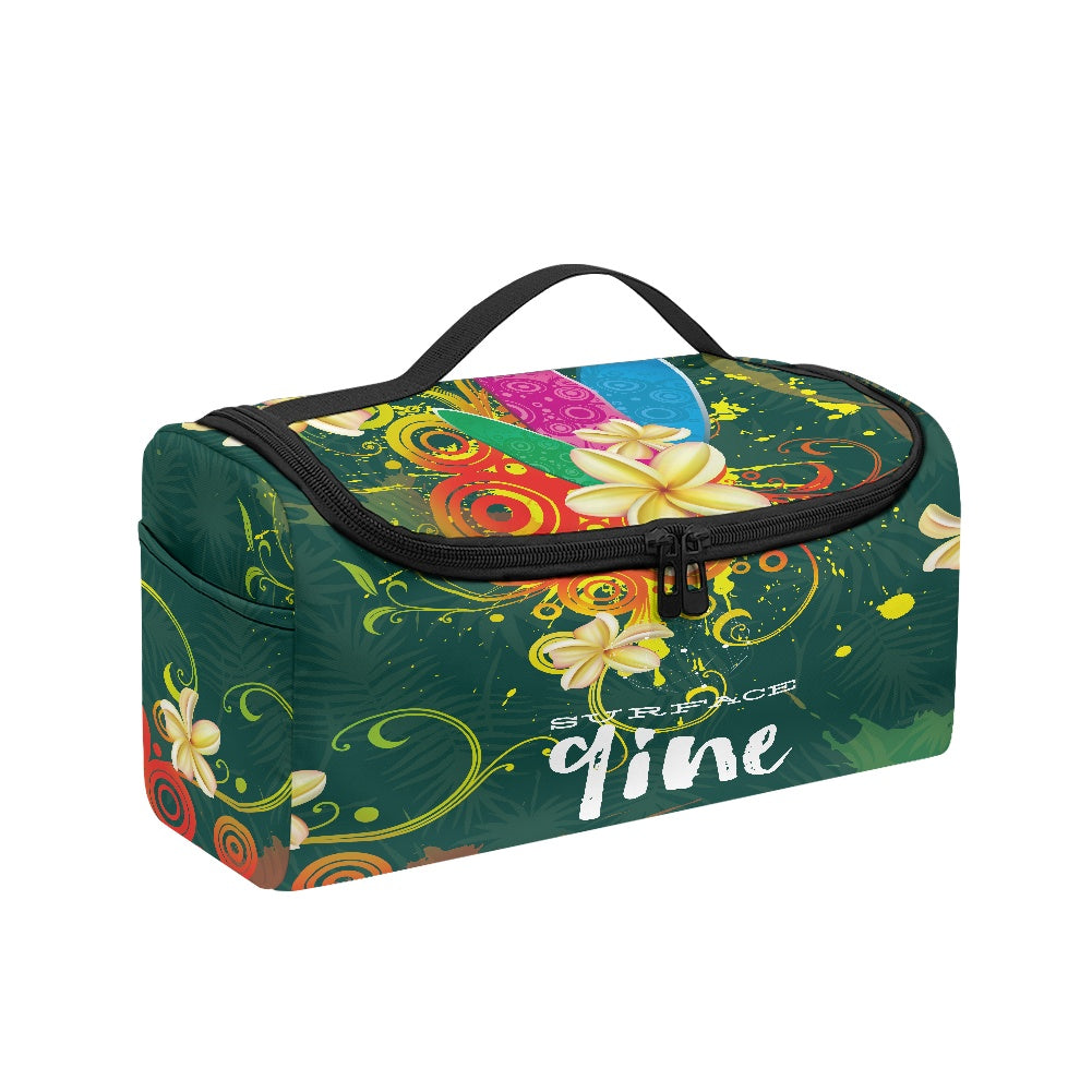 SURFACE 9INE Dyson Storage bag GREEN/FLOWER PRINT