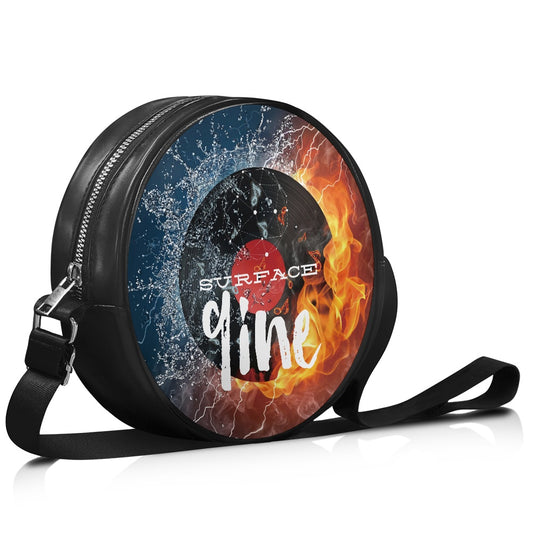 SURFACE 9INE Round crossbody bag FIRE/WATER RECORD