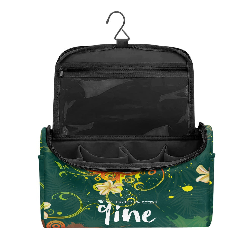 SURFACE 9INE Dyson Storage bag GREEN/FLOWER PRINT