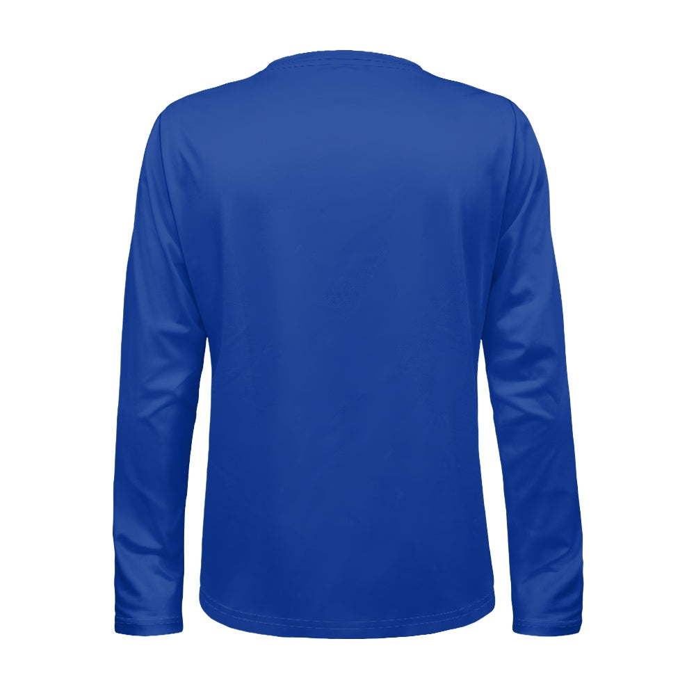 SURFACE 9INE Men's Long Sleeve T-Shirt/ NAVY BLUE